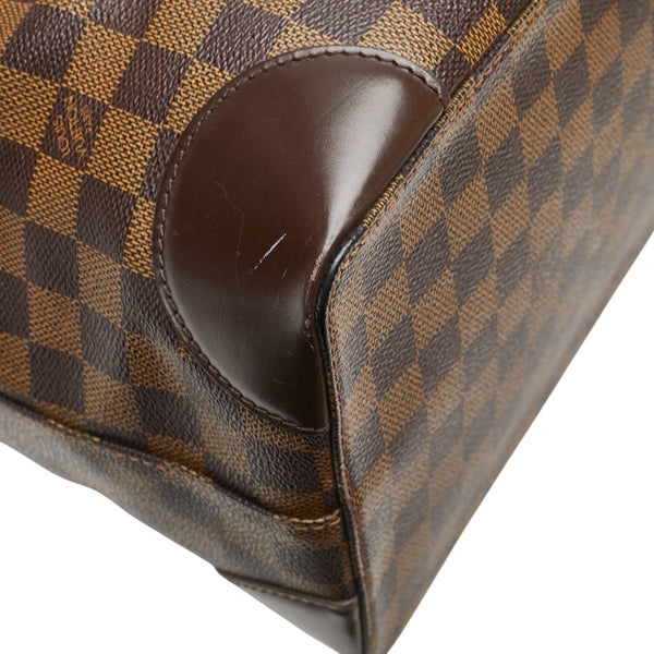 ルイ ヴィトン ダミエ ハムステッドMM ハンドバッグ N51204 ブラウン PVC レディース LOUIS VUITTON 【中古】