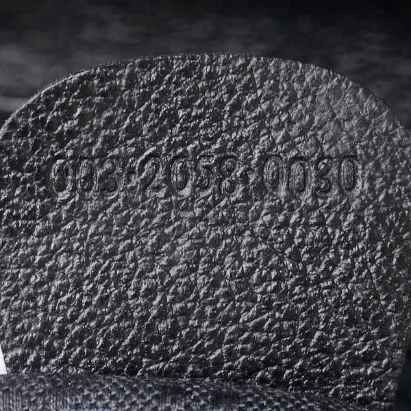 グッチ バンブー リュック バックパック 003 2058 0030 ブラック レザー スエード レディース GUCCI 【中古】