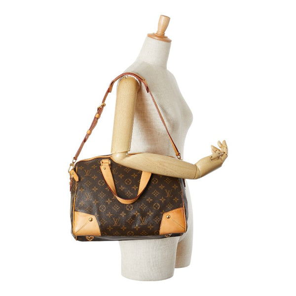 ルイ ヴィトン モノグラム レティーロPM ハンドバック ショルダバッグ 2WAY M40325 ブラウン PVC レザー レディース LOUIS VUITTON 【中古】