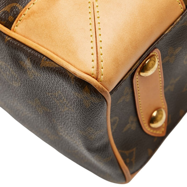 ルイ ヴィトン モノグラム レティーロPM ハンドバック ショルダバッグ 2WAY M40325 ブラウン PVC レザー レディース LOUIS VUITTON 【中古】