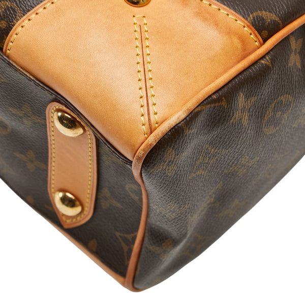 ルイ ヴィトン モノグラム レティーロPM ハンドバック ショルダバッグ 2WAY M40325 ブラウン PVC レザー レディース LOUIS VUITTON 【中古】