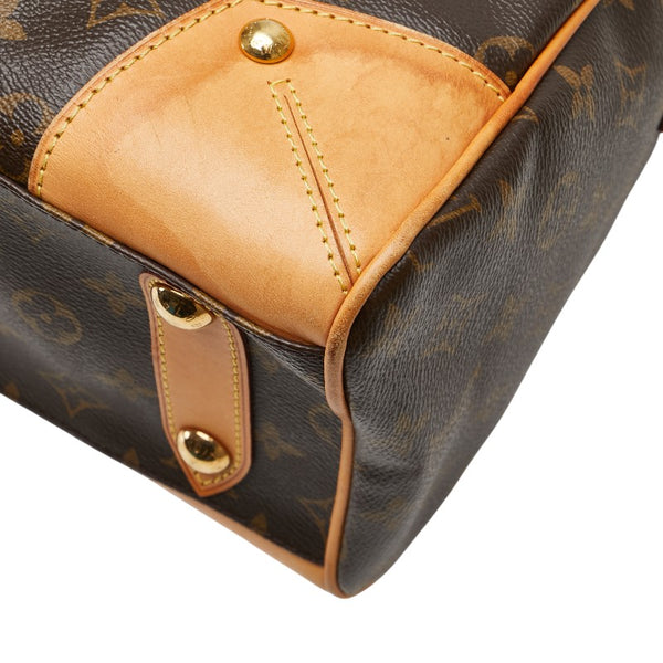 ルイ ヴィトン モノグラム レティーロPM ハンドバック ショルダバッグ 2WAY M40325 ブラウン PVC レザー レディース LOUIS VUITTON 【中古】