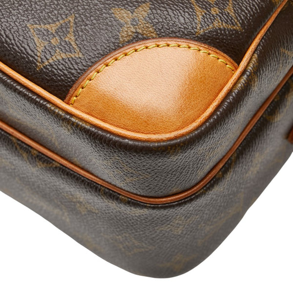 ルイ ヴィトン モノグラム ナイル ショルダーバッグ M45244 ブラウン PVC レザー レディース LOUIS VUITTON 【中古】