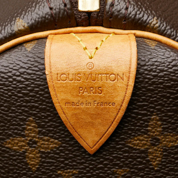 ルイ ヴィトン モノグラム キーポル50 ボストンバッグ M41426 ブラウン PVC レザー レディース LOUIS VUITTON 【中古】