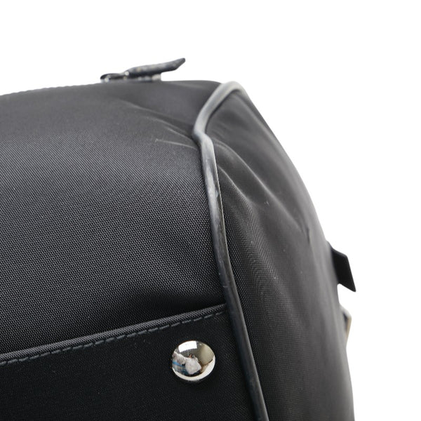 グッチ ボストンバッグ ショルダーバッグ 2WAY 114674 ブラック キャンバス レザー レディース GUCCI 【中古】