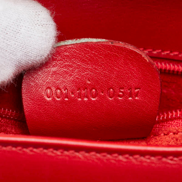 グッチ 斜め掛け ショルダーバッグ レッド レザー レディース GUCCI 【中古】