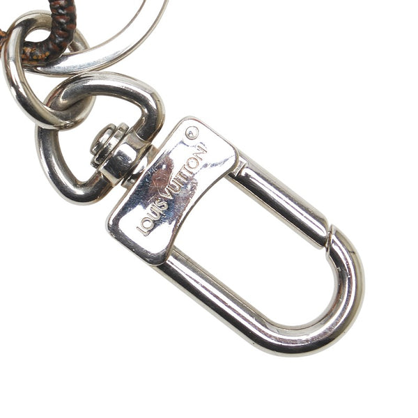 ルイ ヴィトン ポルトクレ ダイス キーリング M66734 シルバー ブラウン メタル プラスチック PVC レディース LOUIS VUITTON 【中古】