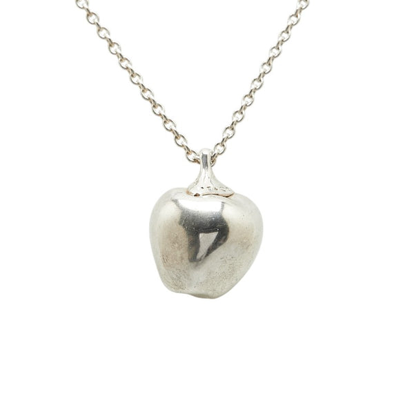 ティファニー アップル モチーフ ネックレス スターリングシルバー レディース TIFFANY&Co. 【中古】