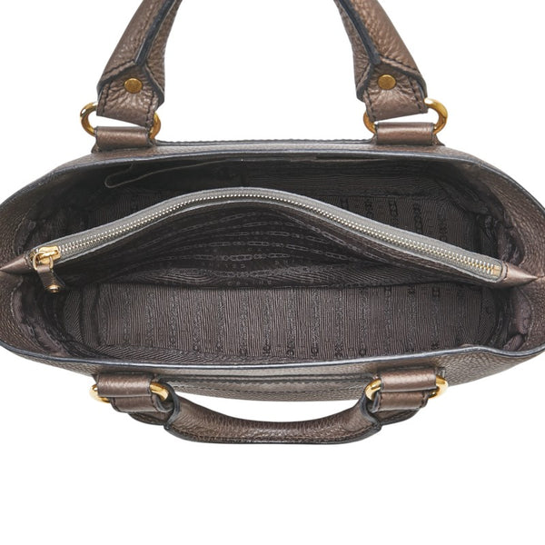 セリーヌ ブギーバッグ ハンドバッグ ブラウン レザー レディース CELINE 【中古】