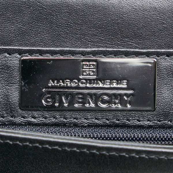 ジバンシー 4Gロゴ ワンショルダーバッグ ブラック レザー レディース Givenchy 【中古】
