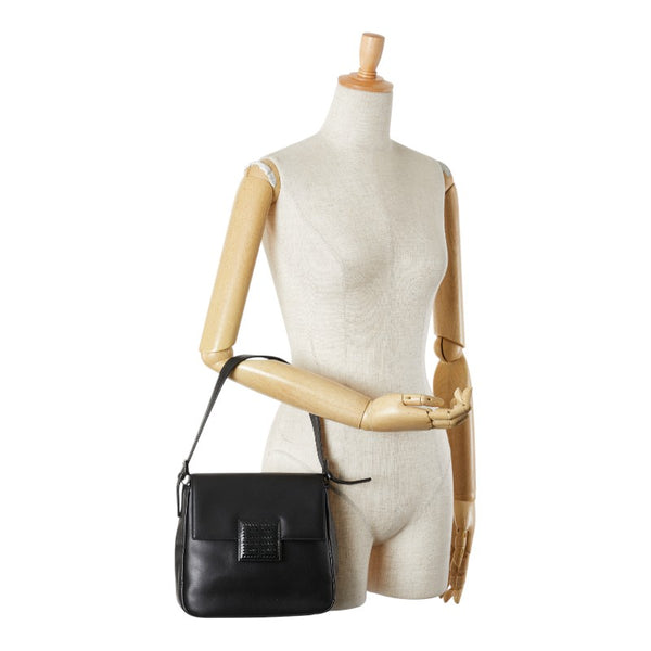 ジバンシー 4Gロゴ ワンショルダーバッグ ブラック レザー レディース Givenchy 【中古】