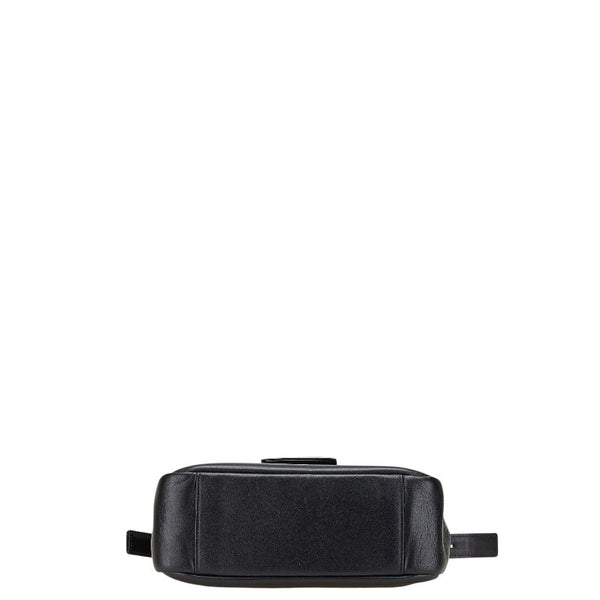 ジバンシー 4Gロゴ ワンショルダーバッグ ブラック レザー レディース Givenchy 【中古】