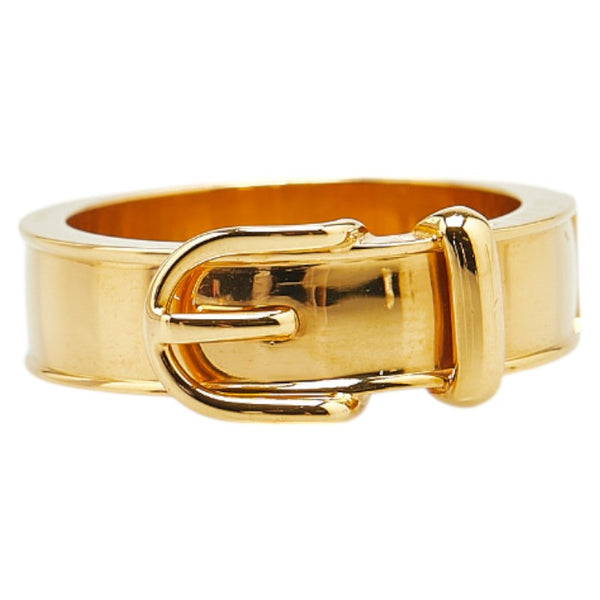 エルメス ブックルセリエ ベルトモチーフ スカーフリング ゴールド メッキ レディース HERMES 【中古】