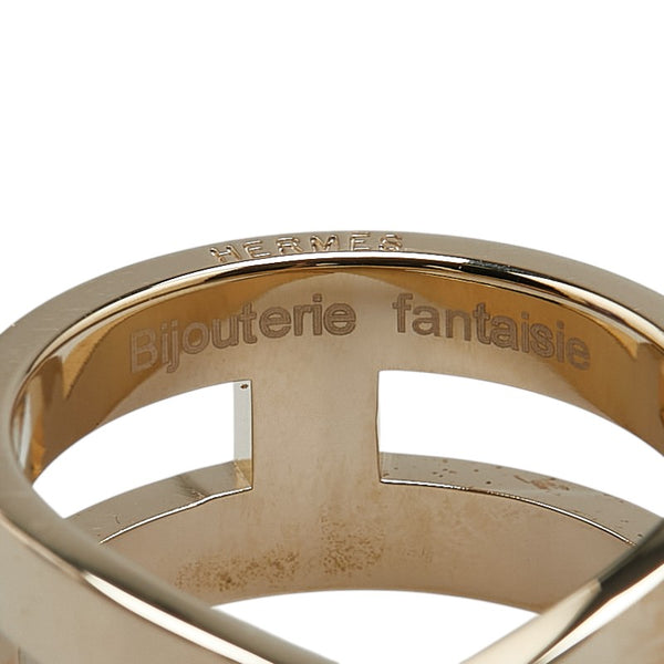 エルメス リュバン スカーフリング ゴールド メッキ レディース HERMES 【中古】