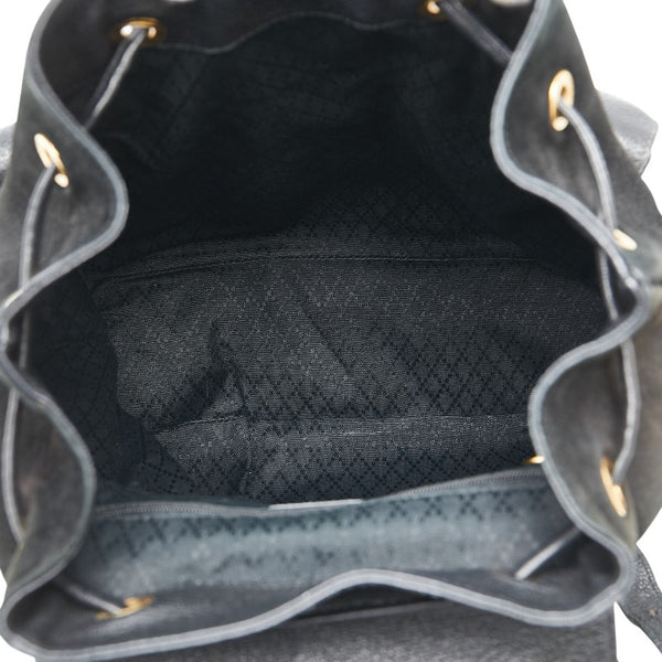 グッチ バンブー リュック バックパック 003 58 ブラック スウェード レザー レディース GUCCI 【中古】