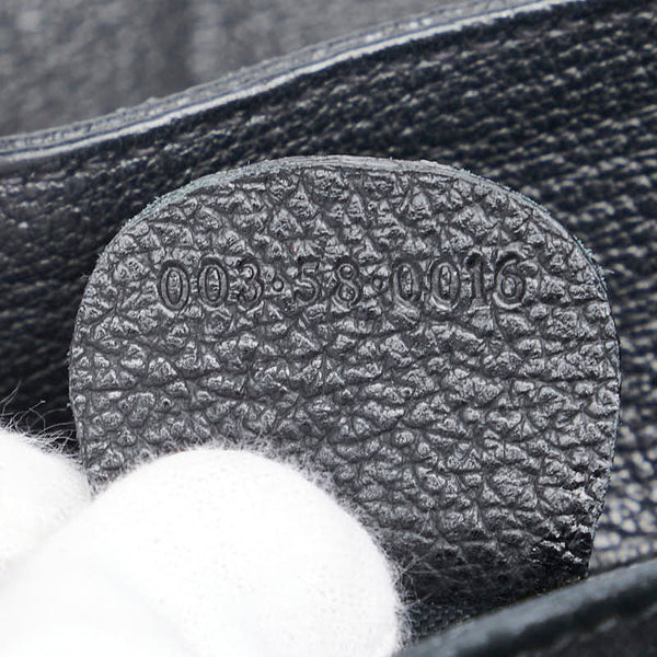 グッチ バンブー リュック バックパック 003 58 ブラック スウェード レザー レディース GUCCI 【中古】