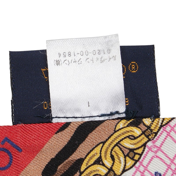 ルイ ヴィトン バンドー BB バブルグラム スカーフ M76109 ピンク シルク レディース LOUIS VUITTON 【中古】