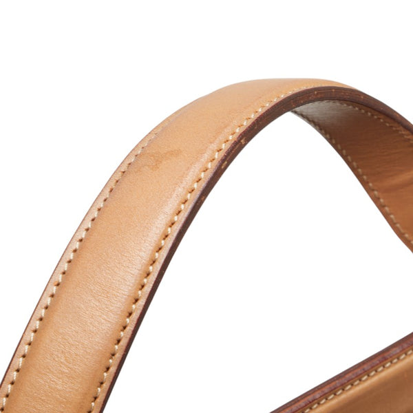 セリーヌ マカダム ハンドバッグ ブラウン PVC レザー レディース CELINE 【中古】