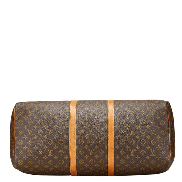 ルイ ヴィトン モノグラム キーポル60 ボストンバッグ トラベルバッグ M41422 ブラウン PVC レザー レディース LOUIS VUITTON 【中古】