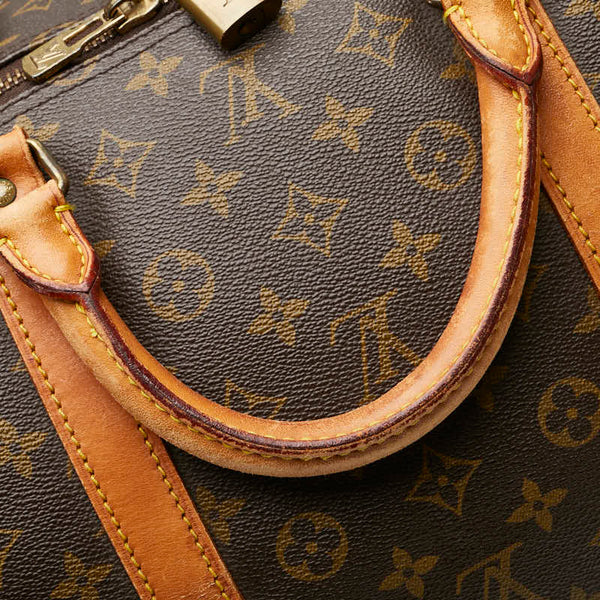 ルイ ヴィトン モノグラム キーポル60 ボストンバッグ トラベルバッグ M41422 ブラウン PVC レザー レディース LOUIS VUITTON 【中古】