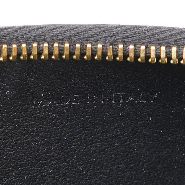 セリーヌ コインケース カードケース ブラック レザー  CELINE 【中古】