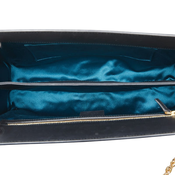 グッチ オフィディア 斜め掛け チェーン ショルダーバッグ 503876 レッド ブラック ネイビー レザー スエード レディース GUCCI 【中古】