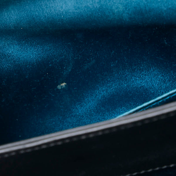 グッチ オフィディア 斜め掛け チェーン ショルダーバッグ 503876 レッド ブラック ネイビー レザー スエード レディース GUCCI 【中古】