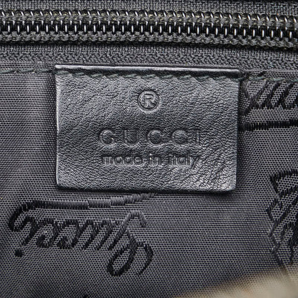 グッチ GGインプリメ 斜め掛け ショルダーバッグ 201448 ブラック レザー メンズ GUCCI 【中古】