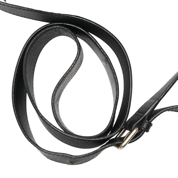 グッチ GGインプリメ 斜め掛け ショルダーバッグ 201448 ブラック レザー メンズ GUCCI 【中古】