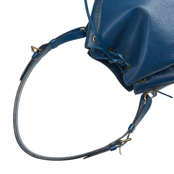 ルイ ヴィトン エピ プチノエ ワンショルダーバッグ M44105 トレドブルー レザー レディース LOUIS VUITTON 【中古】