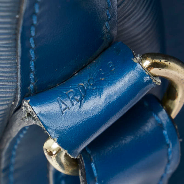 ルイ ヴィトン エピ プチノエ ワンショルダーバッグ M44105 トレドブルー レザー レディース LOUIS VUITTON 【中古】