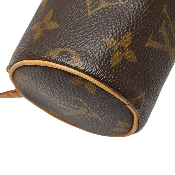 ルイ ヴィトン モノグラム パピヨン30 付属ポーチ ポーチ M51385 ブラウン PVC レザー レディース LOUIS VUITTON 【中古】