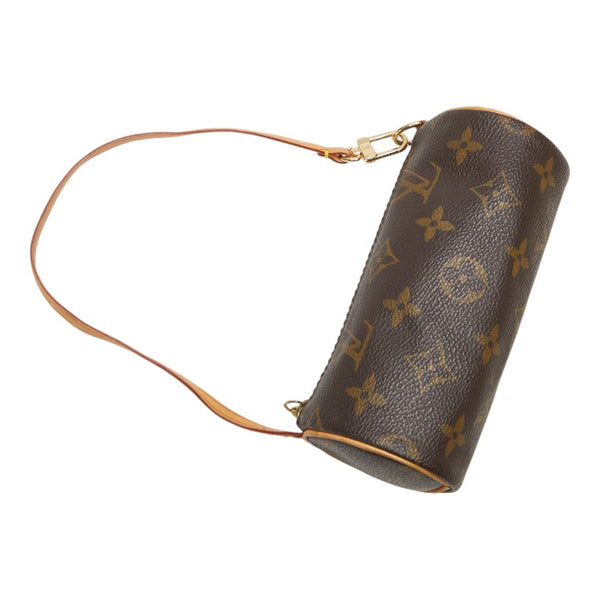 ルイ ヴィトン モノグラム パピヨン30 付属ポーチ ポーチ M51385 ブラウン PVC レザー レディース LOUIS VUITTON 【中古】