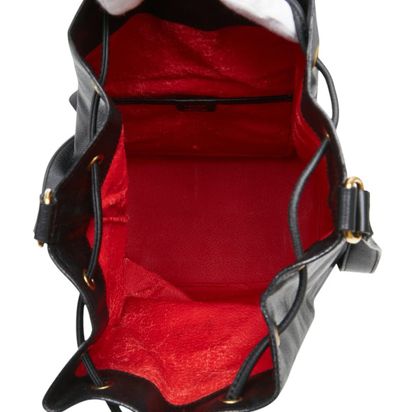 セリーヌ ショルダーバッグ ブラック レザー レディース CELINE 【中古】