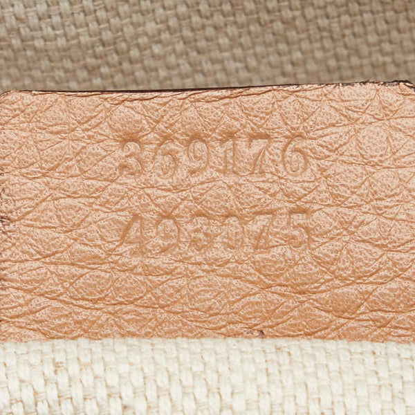 グッチ ソーホー タッセル ハンドバッグ ショルダーバッグ 2WAY 369176 ベージュ レザー レディース GUCCI 【中古】