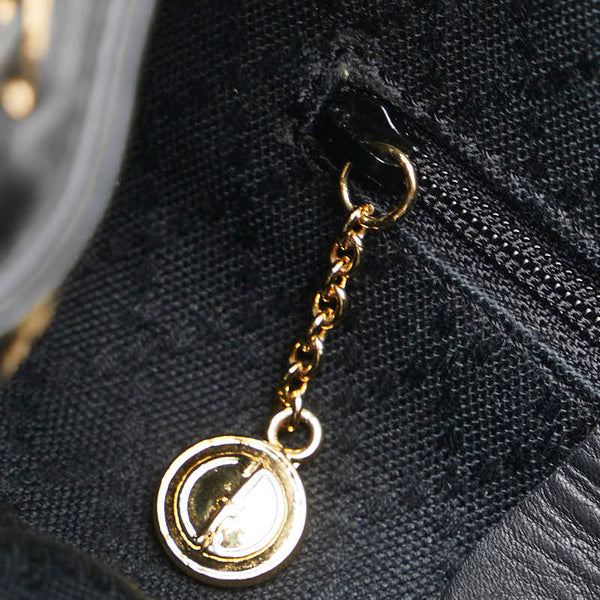 グッチ バンブー ミニ リュック バックパック 003 2058 0030 ブラック ブラウン レザー レディース GUCCI 【中古】