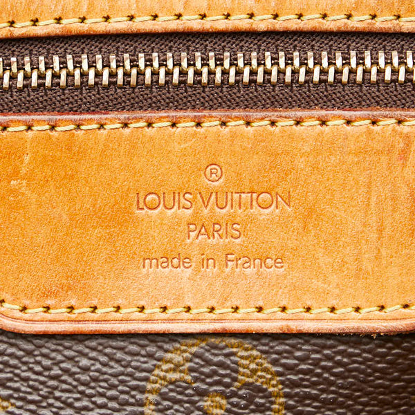ルイ ヴィトン モノグラム サックショッピング トートバッグ ショルダーバッグ M51108 ブラウン PVC レザー レディース LOUIS VUITTON 【中古】