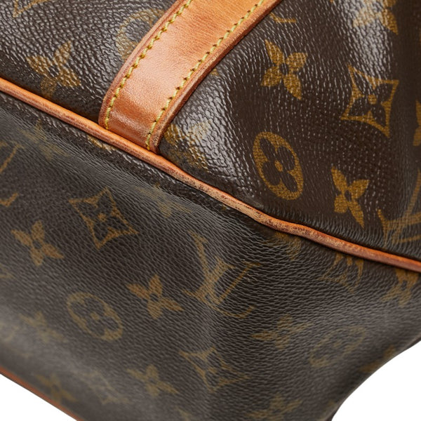 ルイ ヴィトン モノグラム サックショッピング トートバッグ ショルダーバッグ M51108 ブラウン PVC レザー レディース LOUIS VUITTON 【中古】