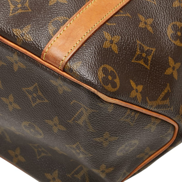 ルイ ヴィトン モノグラム サックショッピング トートバッグ ショルダーバッグ M51108 ブラウン PVC レザー レディース LOUIS VUITTON 【中古】