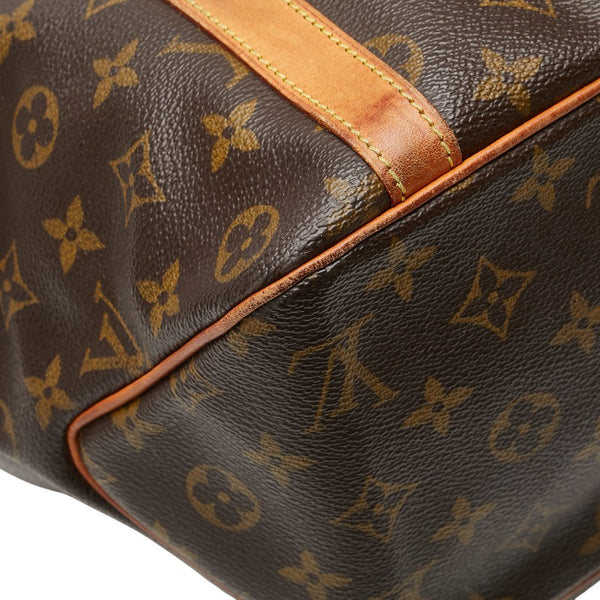 ルイ ヴィトン モノグラム サックショッピング トートバッグ ショルダーバッグ M51108 ブラウン PVC レザー レディース LOUIS VUITTON 【中古】