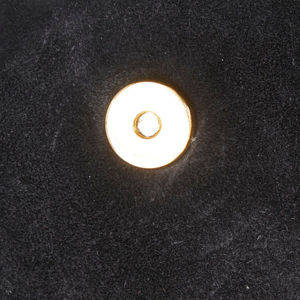 サンローラン ケイト YSL タッセル 斜め掛け チェーン ショルダーバッグ ブラック スウェード レディース SAINT LAURENT 【中古】