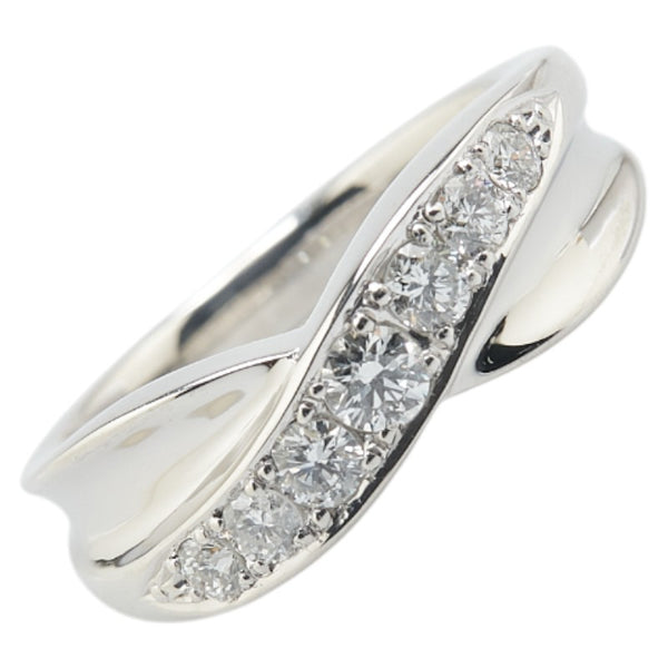 Pt900 プラチナ ダイヤ0.50ct リング 指輪 レディース 12.5号 【中古】