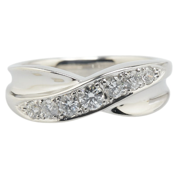 Pt900 プラチナ ダイヤ0.50ct リング 指輪 レディース 12.5号 【中古】