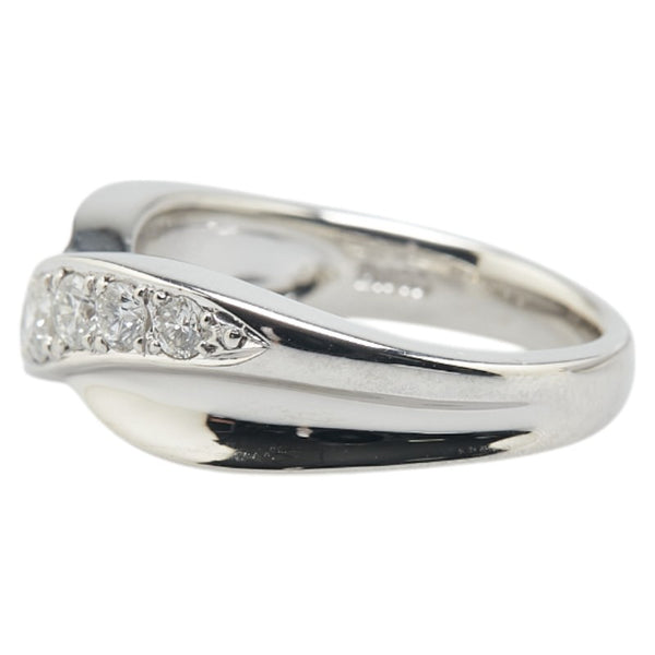 Pt900 プラチナ ダイヤ0.50ct リング 指輪 レディース 12.5号 【中古】