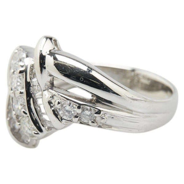 Pt900 プラチナ ダイヤ1.15ct リング 指輪 レディース 12号 【中古】