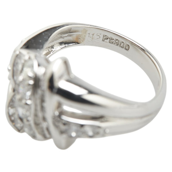 Pt900 プラチナ ダイヤ1.15ct リング 指輪 レディース 12号 【中古】