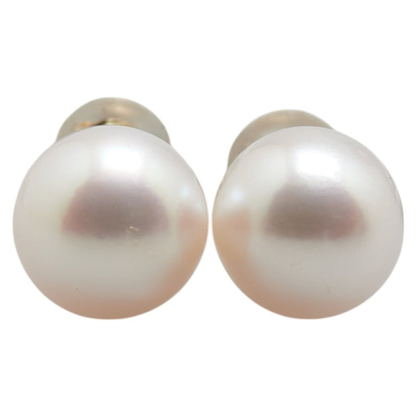 K18YG イエローゴールド アコヤパール8～8.1mm ピアス レディース 【中古】