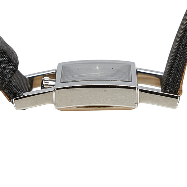 バーバリー 腕時計 BU4204 クオーツ ブラック文字盤 ナイロン レザー レディース BURBERRY 【中古】