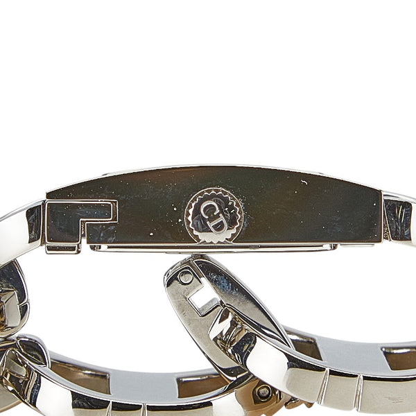 ディオール マリス 腕時計 D78-109 クオーツ ホワイト文字盤 ステンレススチール レディース Dior 【中古】