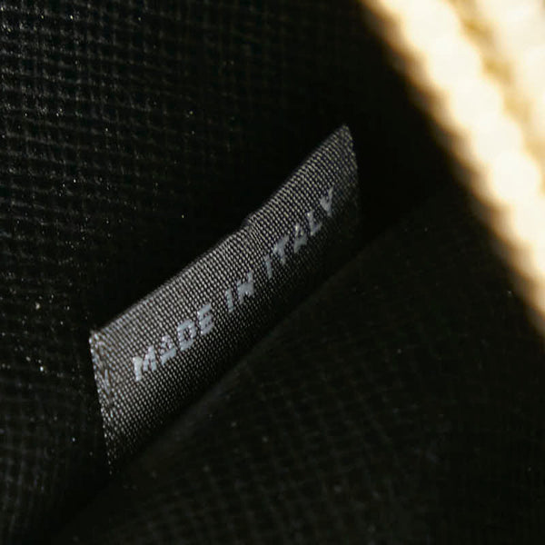 プラダ ラウンドファスナー 長財布 1M0506 ブラック レザー レディース PRADA 【中古】